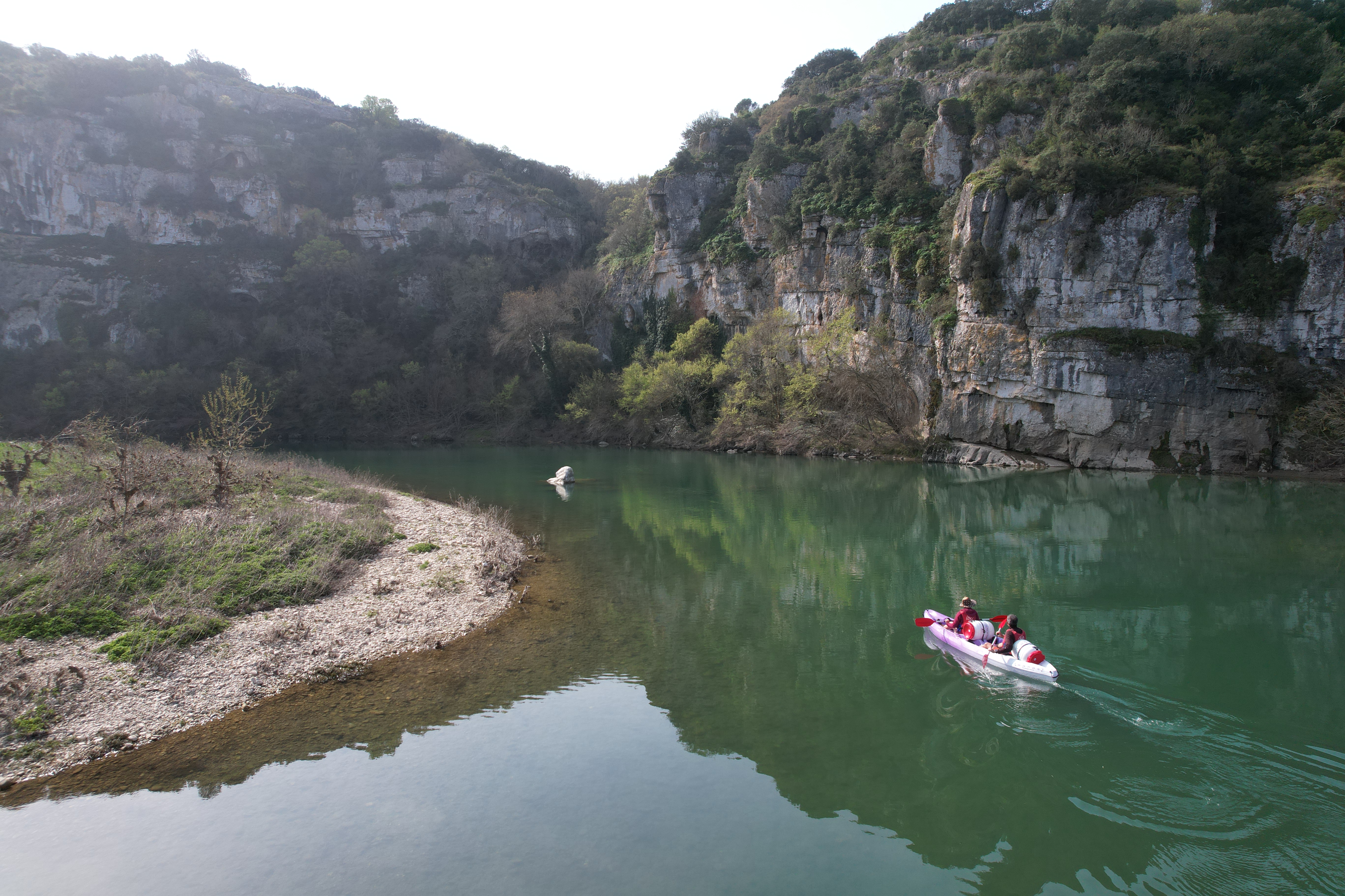 Parcours 24km Collias Pont du Gard